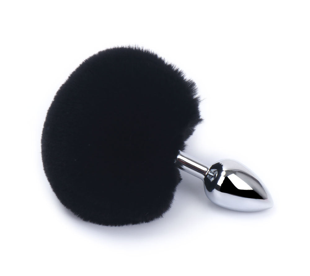 Colored artificial hair small anal plug