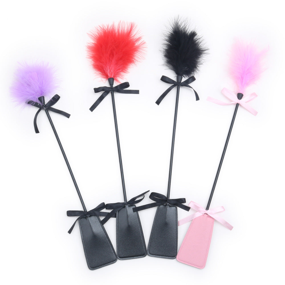 Flirting Toys, Erotic Spanking Feather Paddle